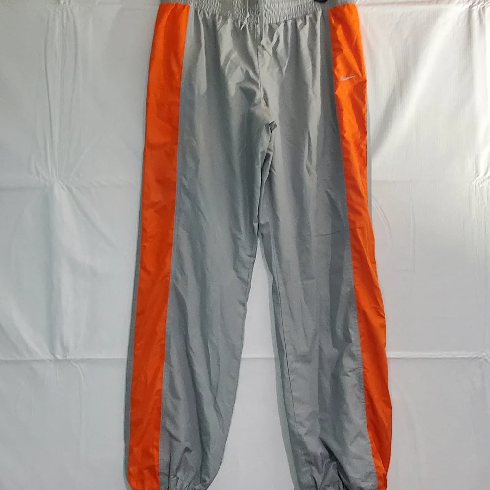 Y2K NIKE Orange/Gray Pants Medium